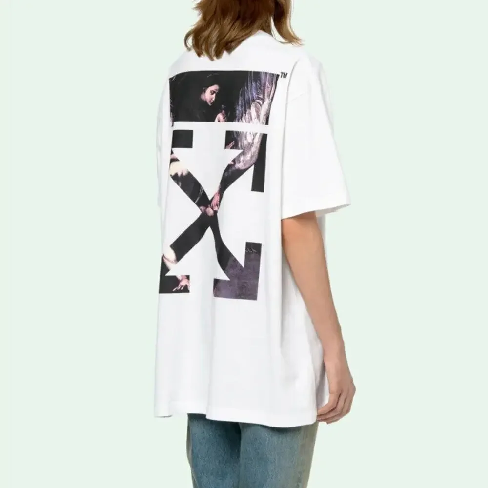Off White Caravaggio Arrows Short Sleeve Over T-shirt - Picture 2 of 15